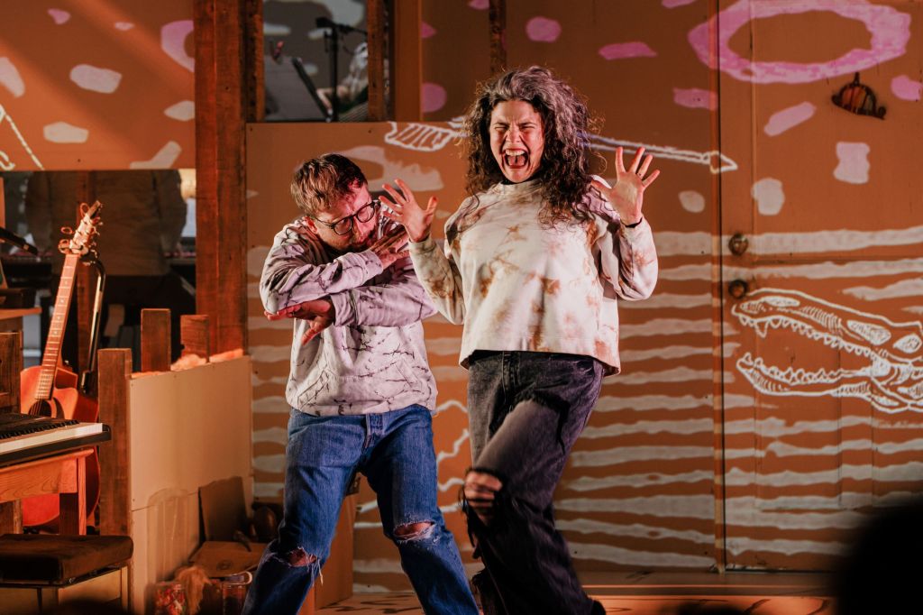 Shaun Bengson and Abigail Bengson in 'My Joy is Heavy' (Marc J. Franklin)