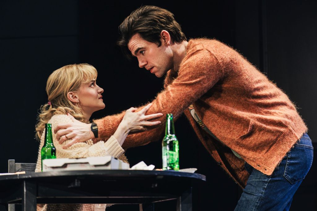 Madeline Brewer, Patrick Ball in Becky Shaw (Marc J. Franklin)