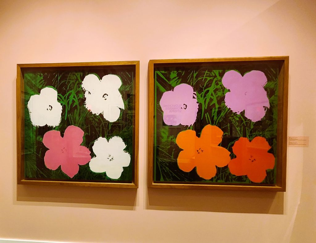 Andy Warhol's Flowers (1964) at the NYBG Mertz Library (Carole Di Tosti)