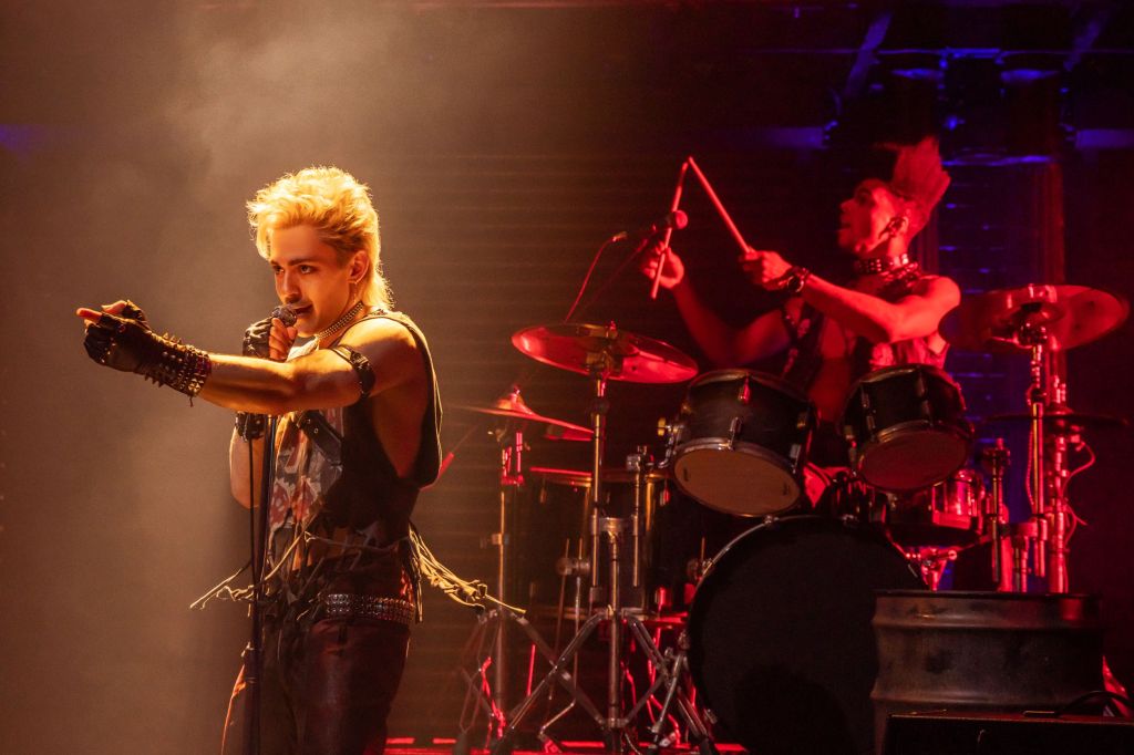 (L to R): Ali Louis Bourzgui, Dean Maupin in 'The Lost Boys' (Matthew Murphy)