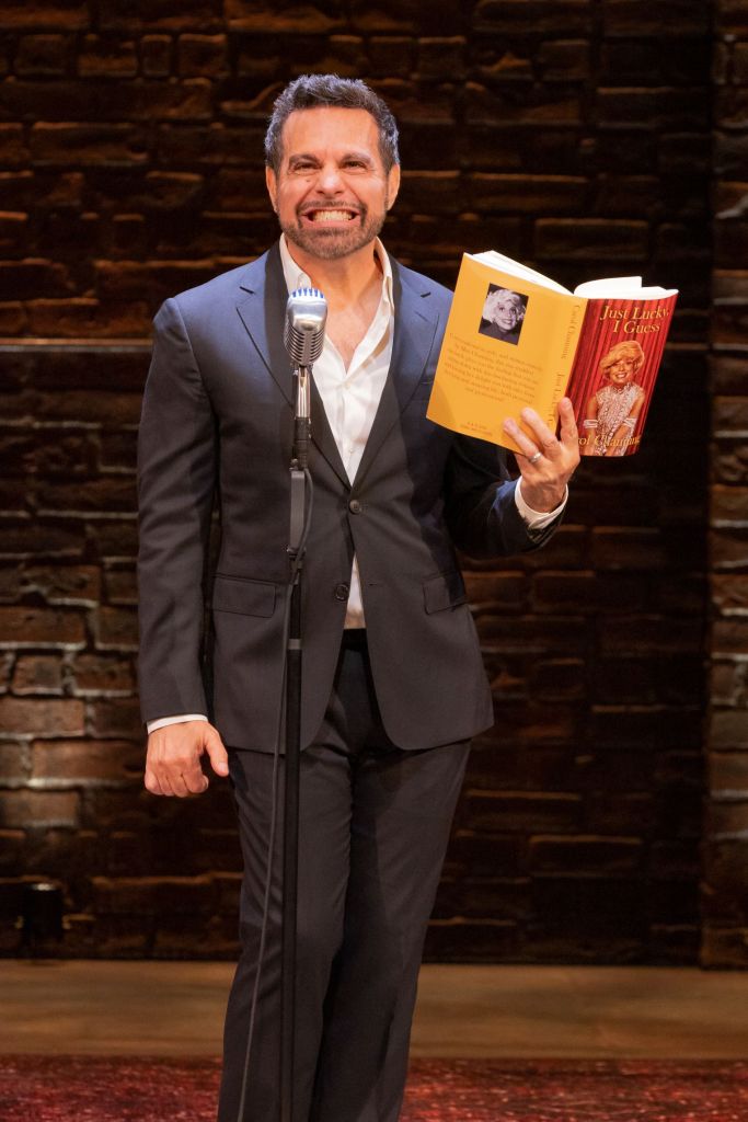 Mario Cantone in 'Celebrity Autobiography' (Evan Zimmerman for MurphyMade)