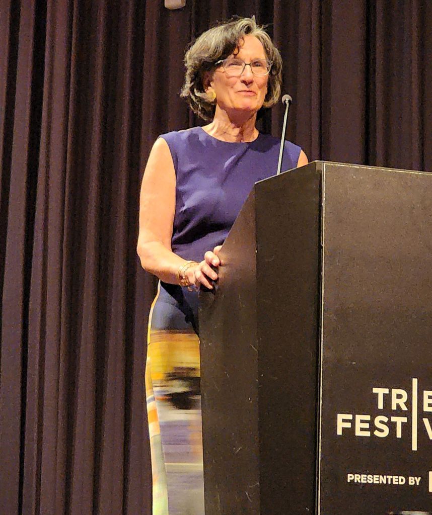 Director Barbara Attie at the world premiere screening of 'Hollywood Does Abortion' at Tribeca Fesival (Carole Di Tosti)