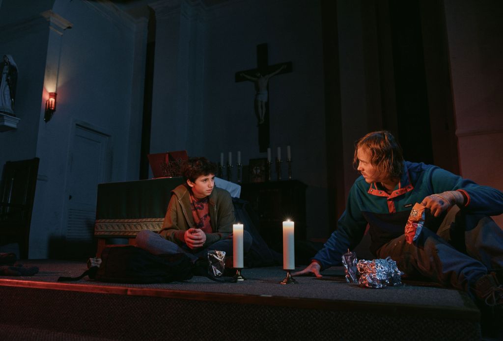 (L to R): Julius Rinzel, Stanley Simons in 'The Saviors' (Emilio Madrid)