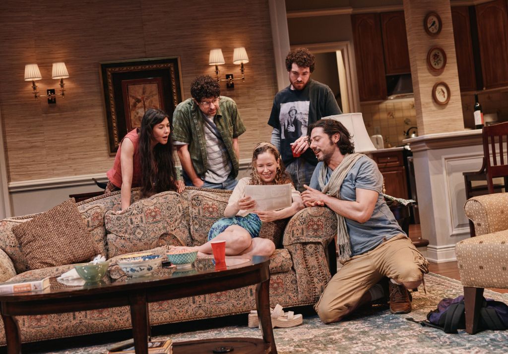 (L to R): Zoë Winters, Eli Gelb, Molly Ranson, Nae Mann, Hale Appleman in 'Birthright' (Emilio Madrid)