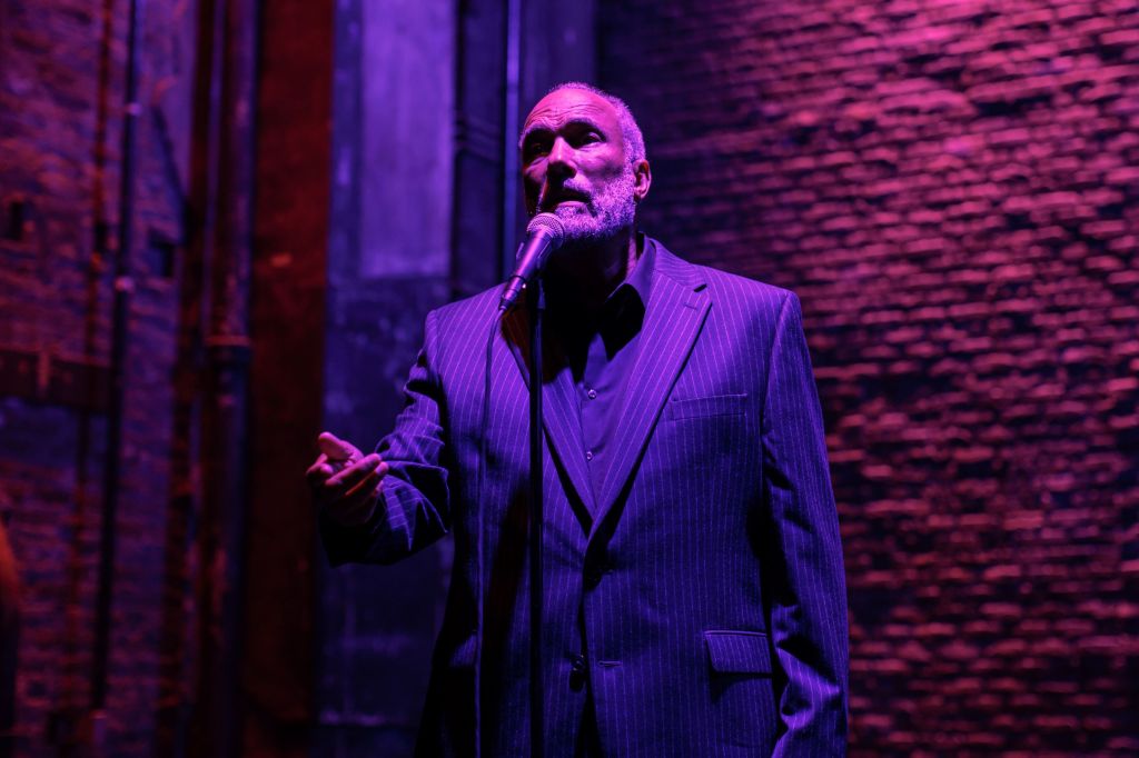 Roger Guenveur-Smith, 'In Honor of Jean-Michel Basquiat' at New York Theatre Workshop (Marc J. Franklin)