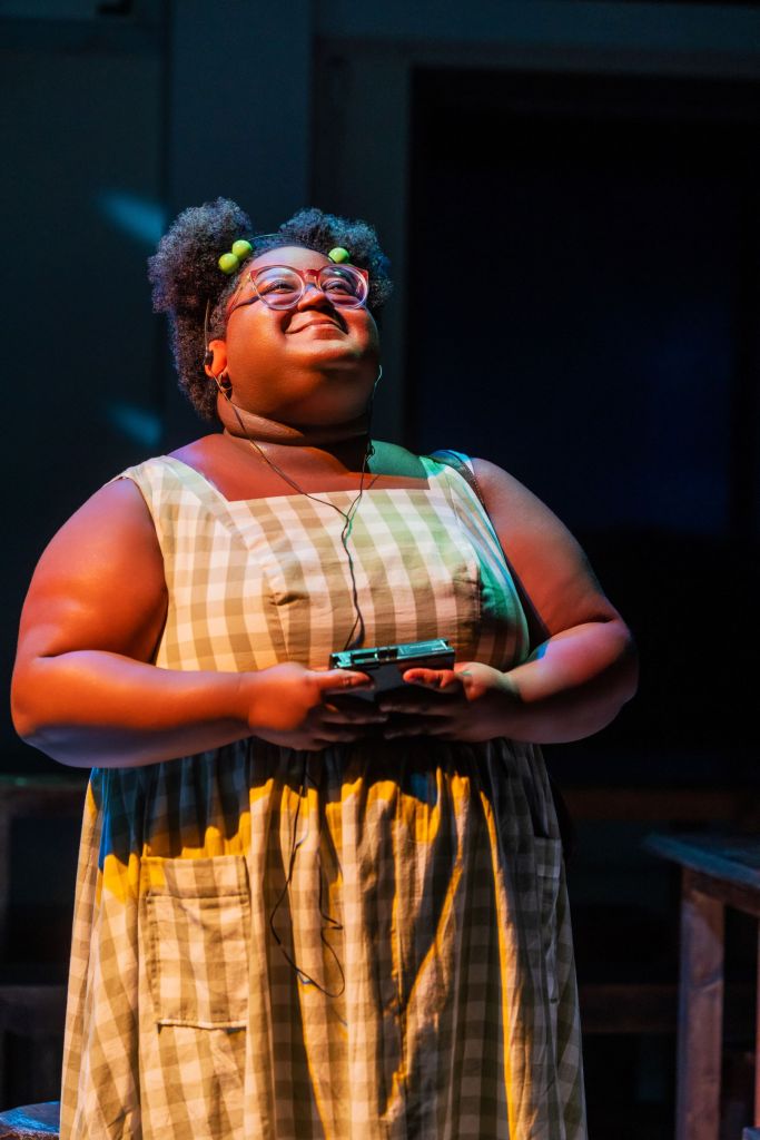 Erin Morton in 'School Girls; or, the African Mean Girls Play'. (Matthew Murphy)
