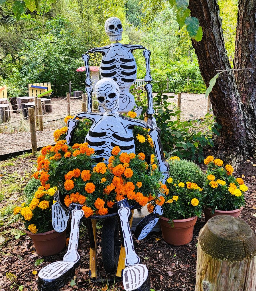 Calaveras, Everett's Children Adventure Garden, 'Dia de los Muertos,' NYBG (Carole Di Tosti)