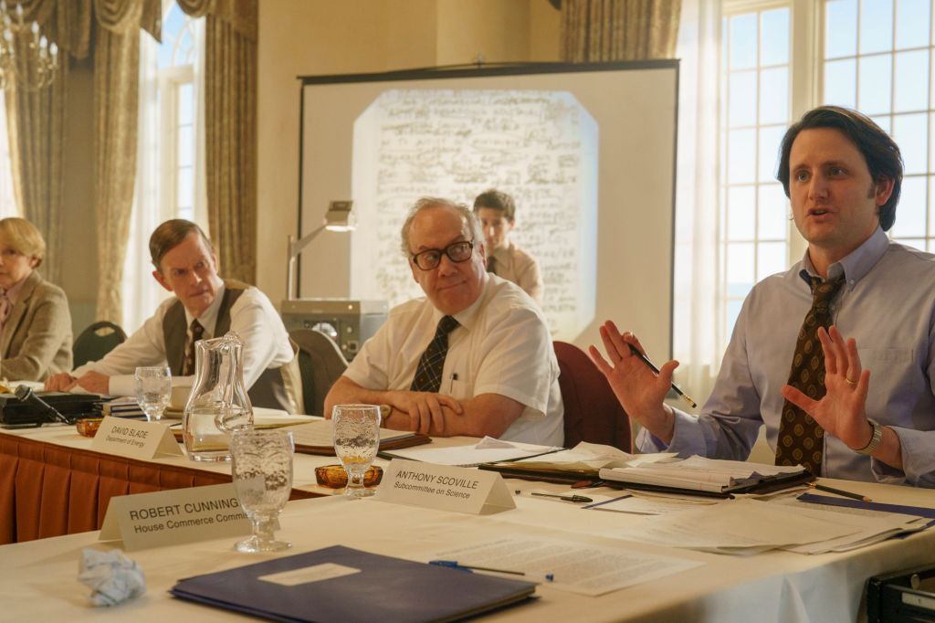 Paul Giamatti and members of the ensemble of 'A Statement' (courtesy of Sony Pictures Classics and NYFF 2026)